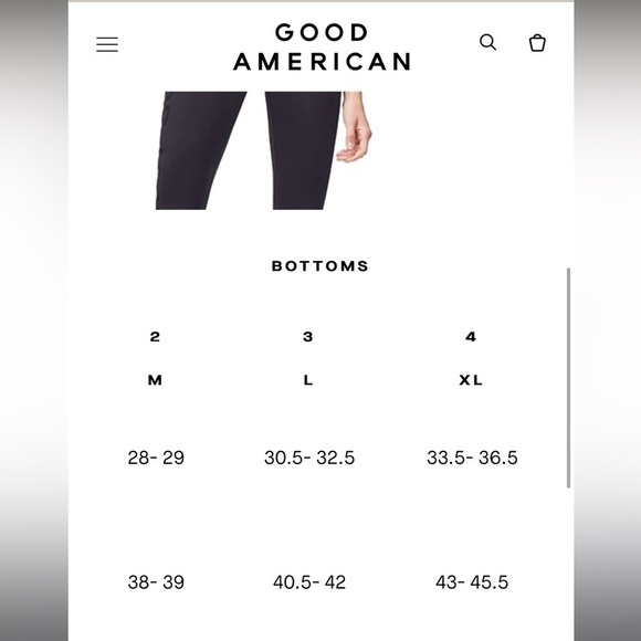 Good American Icon core Leggings Heather Gray size 3 - Picture 13 of 13